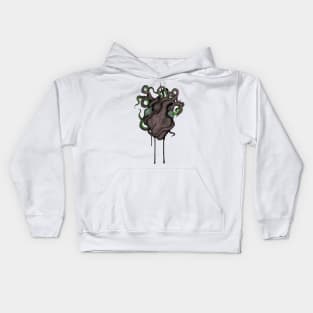 Black Heart Kids Hoodie